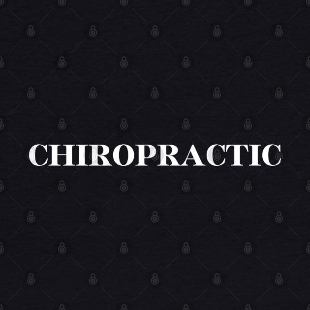 Chiropractic by HobbyAndArt